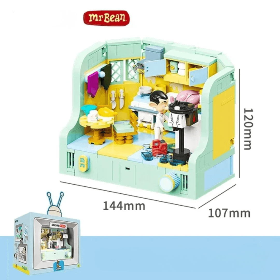 Mr. Bean's House Building Blocks Set