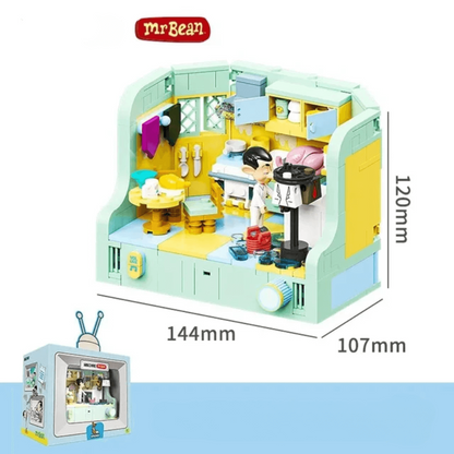 Mr. Bean's House Building Blocks Set
