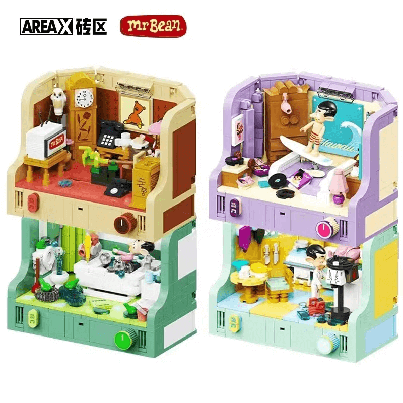 Mr. Bean's House Building Blocks Set