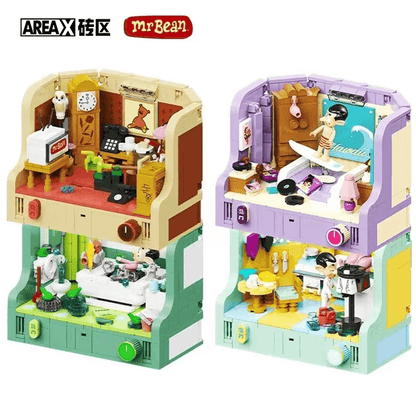 Mr. Bean's House Building Blocks Set