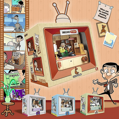 Mr. Bean's House Building Blocks Set