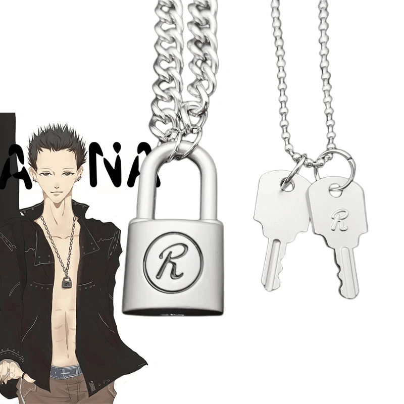 Ren's Lock & Key Necklace