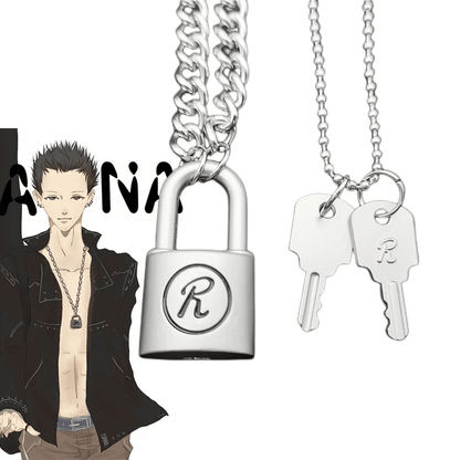 Ren's Lock & Key Necklace