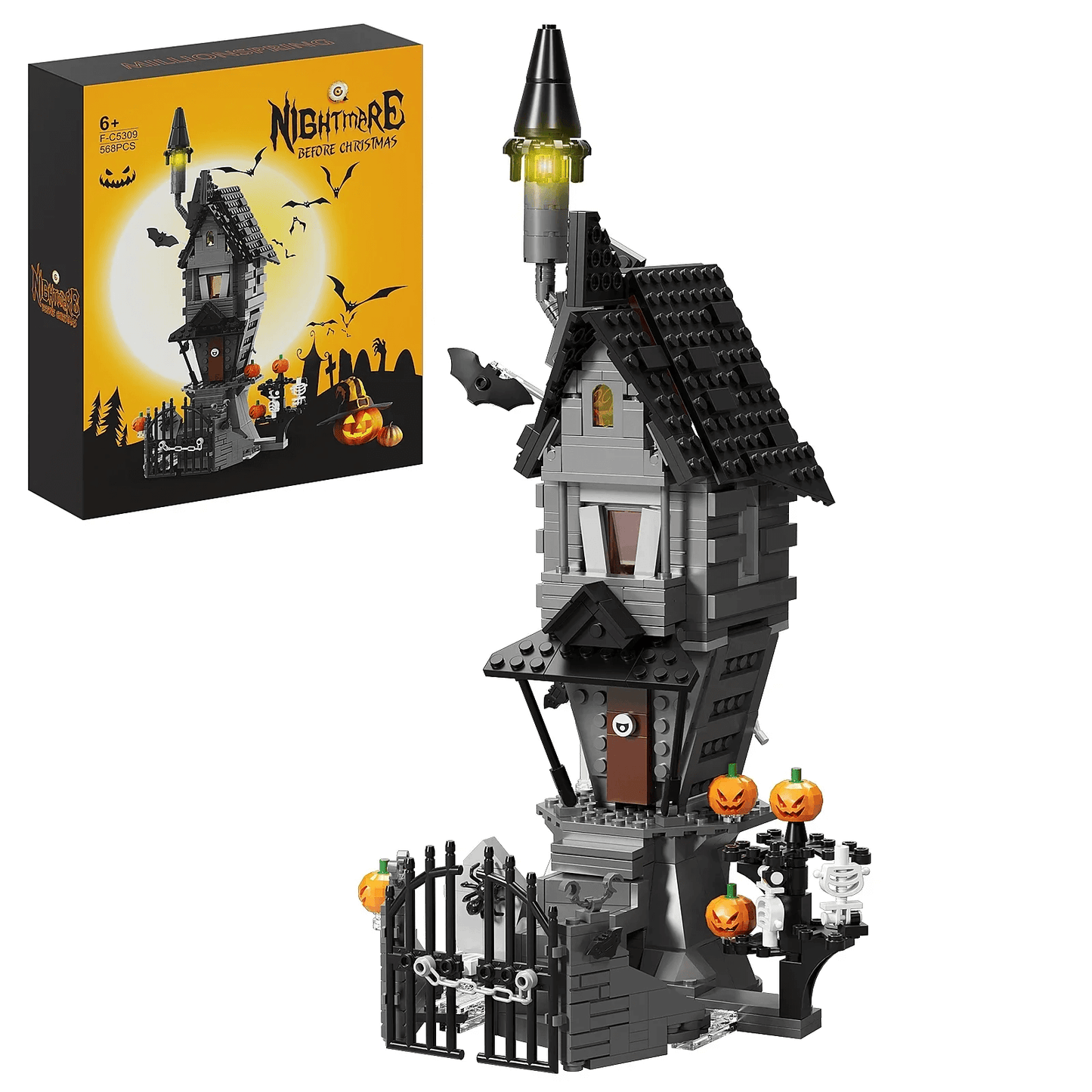 Nightmare Before Christmas Building Blocks