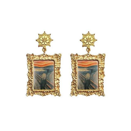 Famous Paintings Earrings