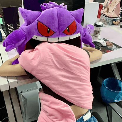 Gengar Plush Pillow/Blanket