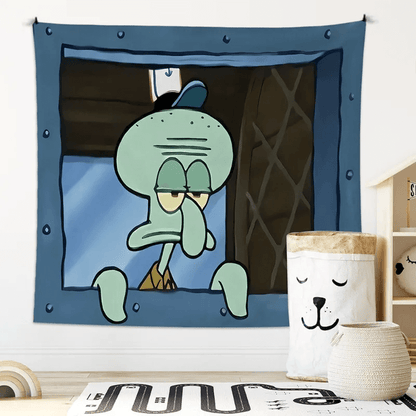 SpongeBob & Squidward Wall Hanging