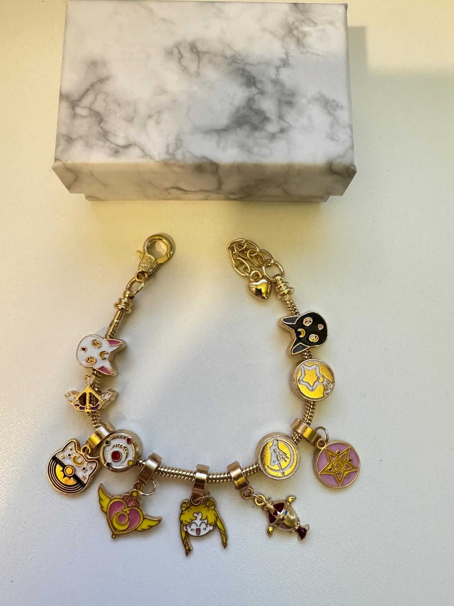 Sailor Moon Charms Bracelet