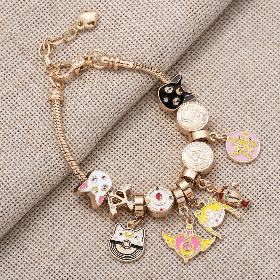 Sailor Moon Charms Bracelet