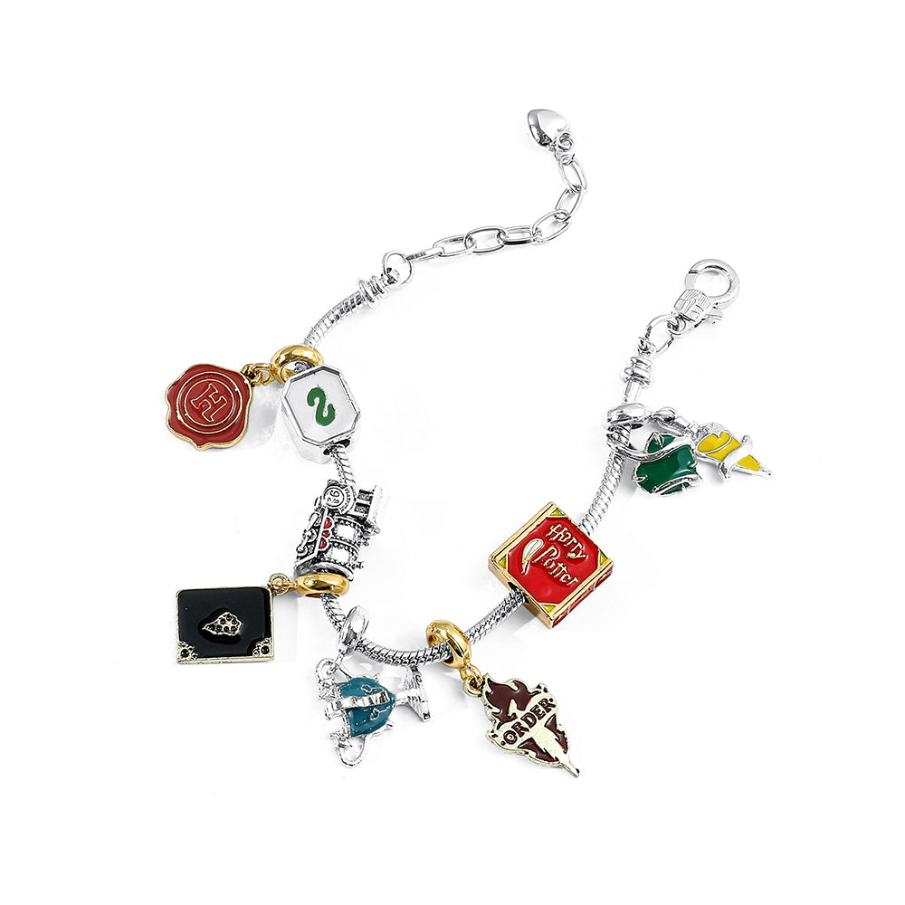 Slytherin Magic Charm Bracelet
