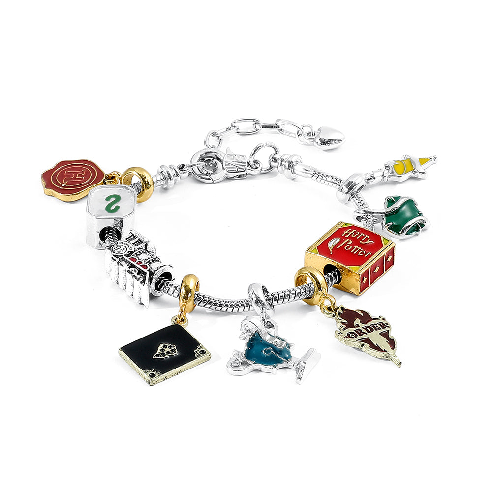 Slytherin Magic Charm Bracelet