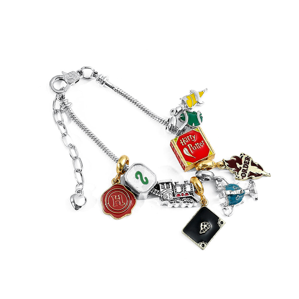 Slytherin Magic Charm Bracelet
