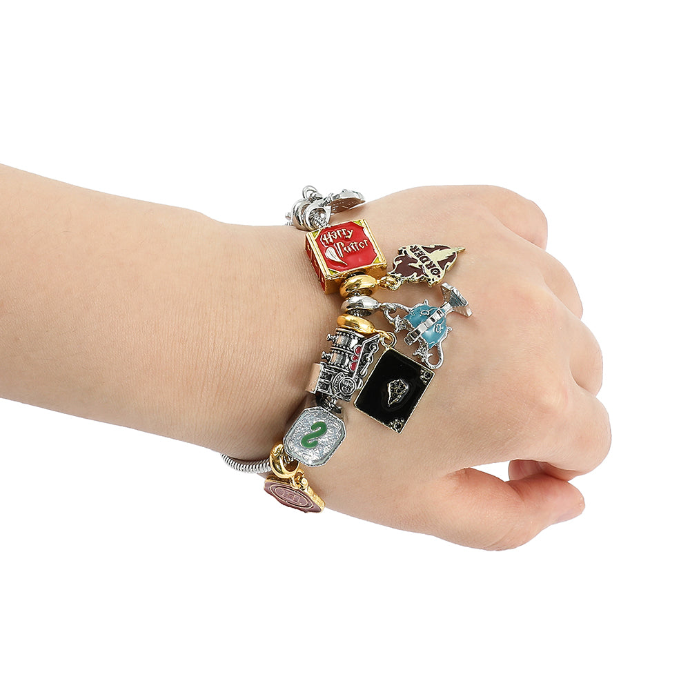 Slytherin Magic Charm Bracelet