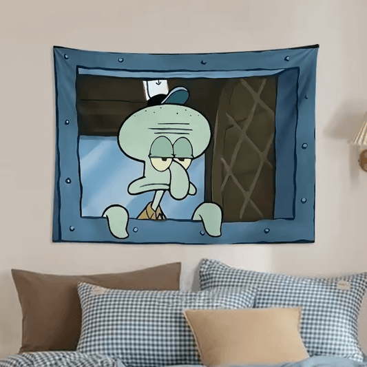 SpongeBob & Squidward Wall Hanging