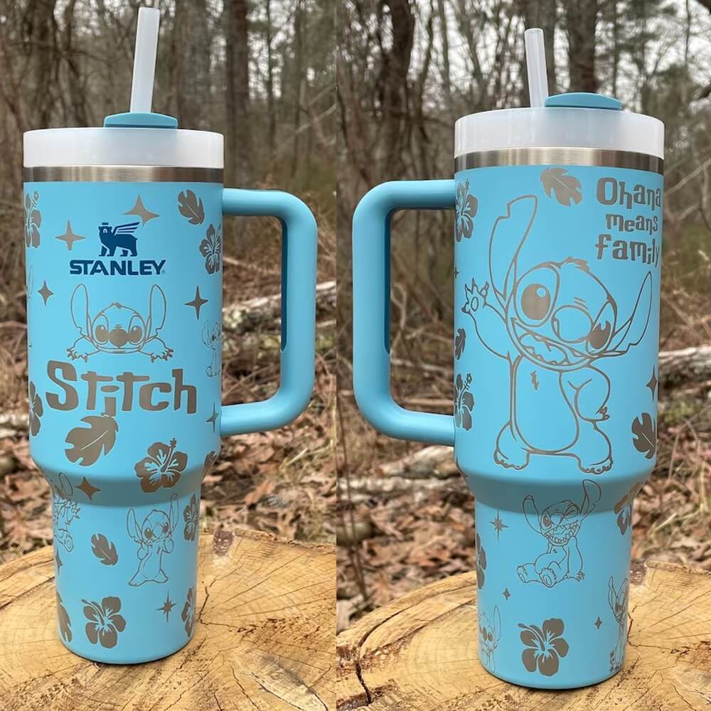 Stitch Inspired 40 Oz Tumbler