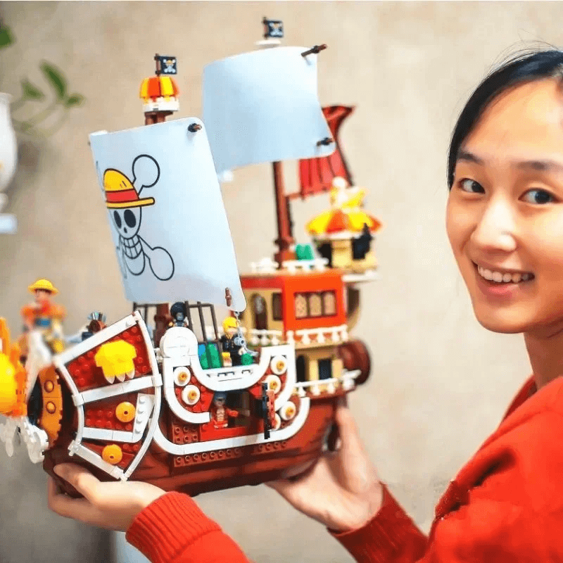 One Piece Sunny Boat Building Blocks
