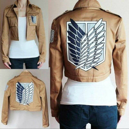 Wings of Freedom Leather Jacket