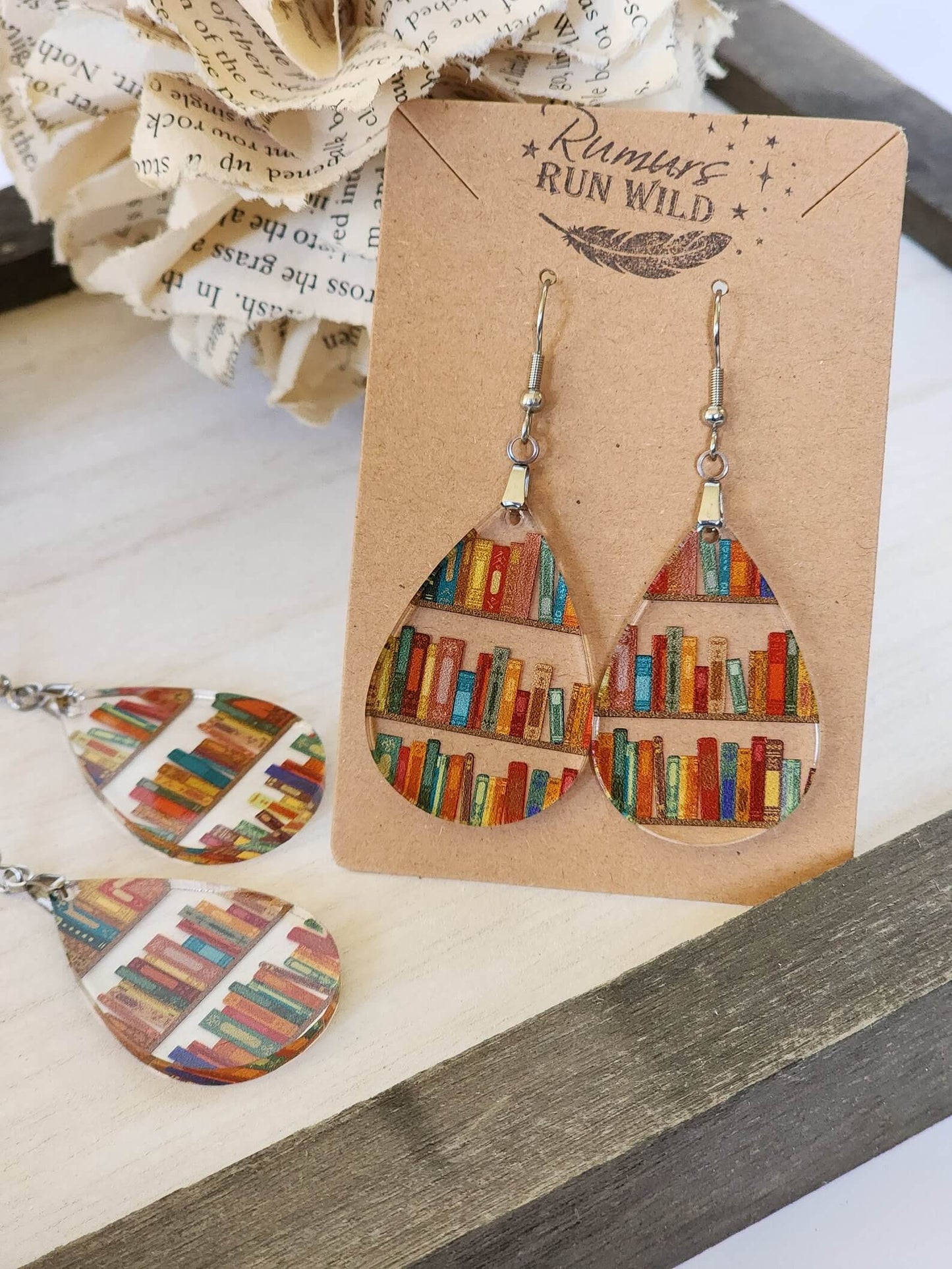 Book Lover Earrings