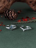 Terrasen Moss Agate Ring