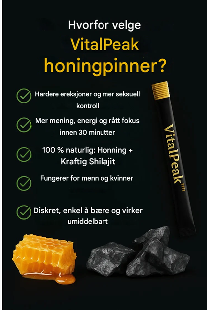 VitalPeak™ – Din Nyckel till Legendariska Nätter