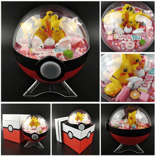 Handmade Pokéball Terrarium